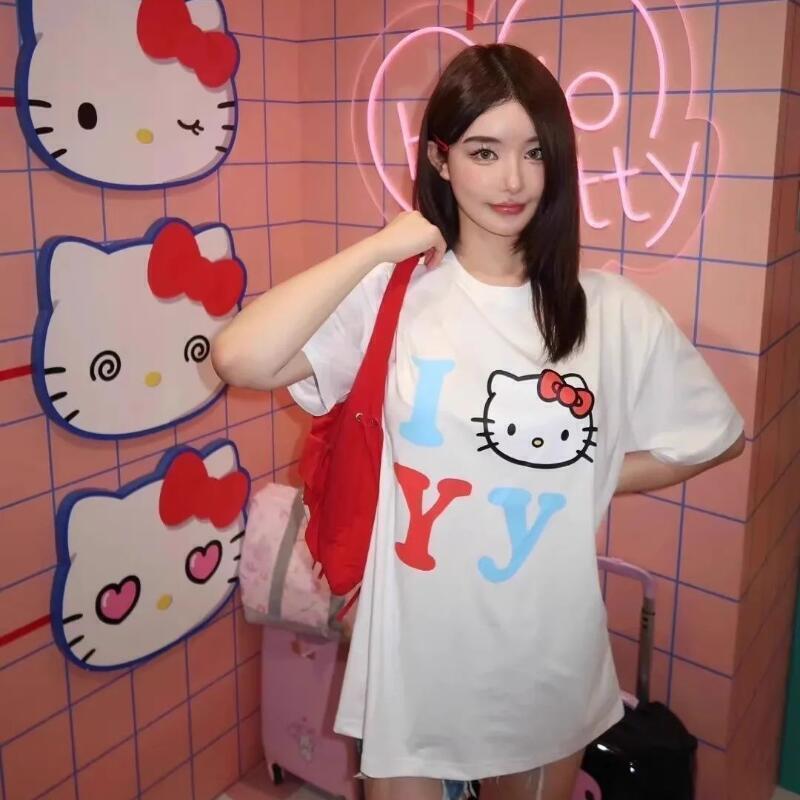 Short-Sleeved Sanrio Summer Pu - Street Fashion Jersey のレビューと価格