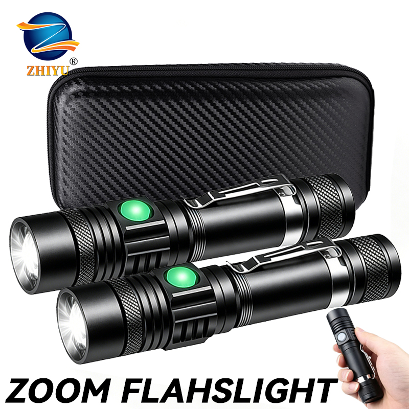 T6 LED Rechargeable Flashlight - Street Fashion Blog のレビューと価格