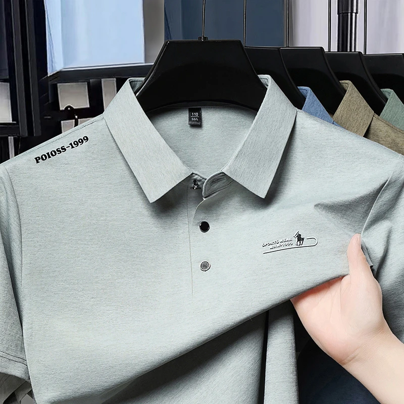 Men's Fashion Polo Shirt Embro - Street Fashion Logo のレビューと価格