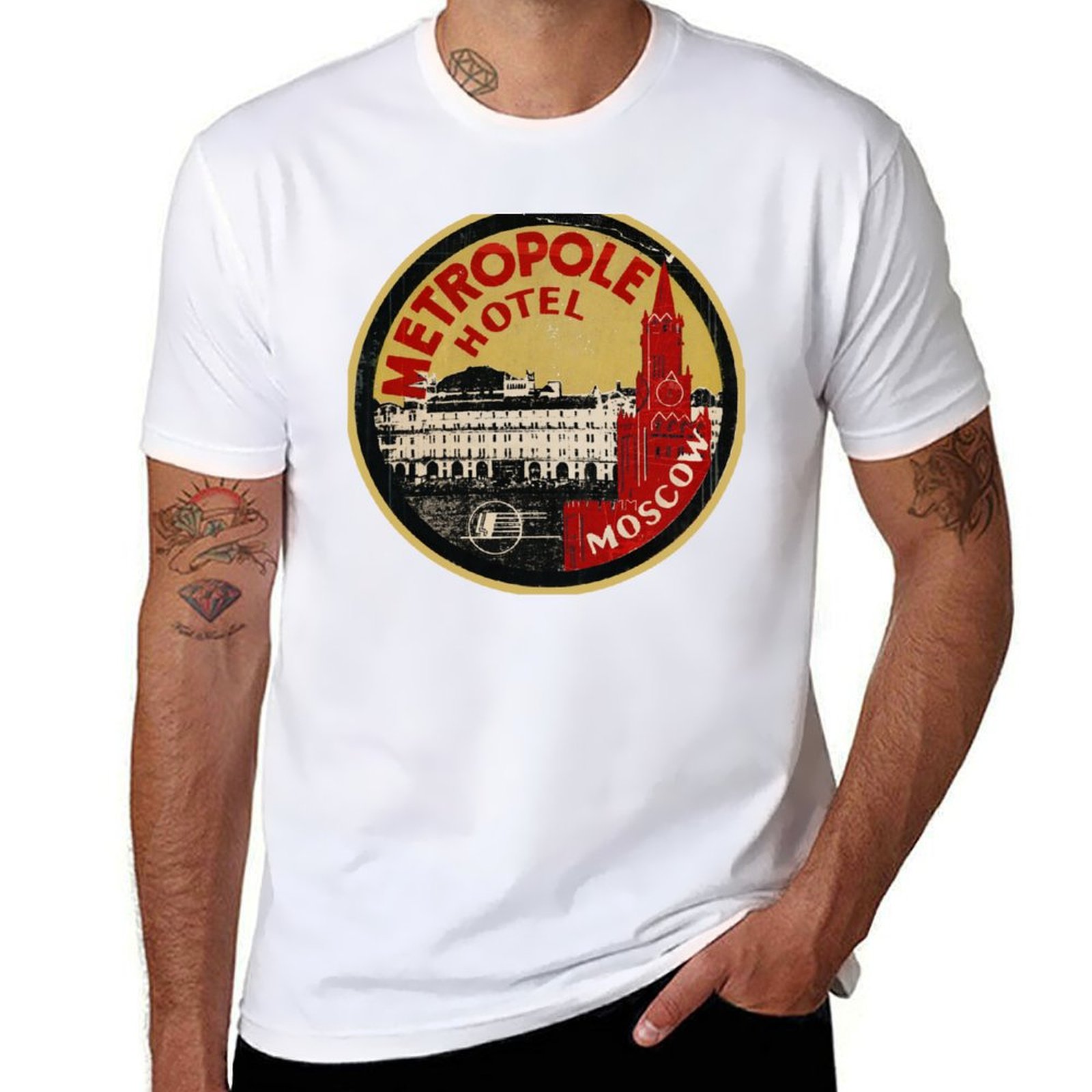 Metropole Hotel Moscow T-Shirt - Street Fashion Moscow のレビューと価格