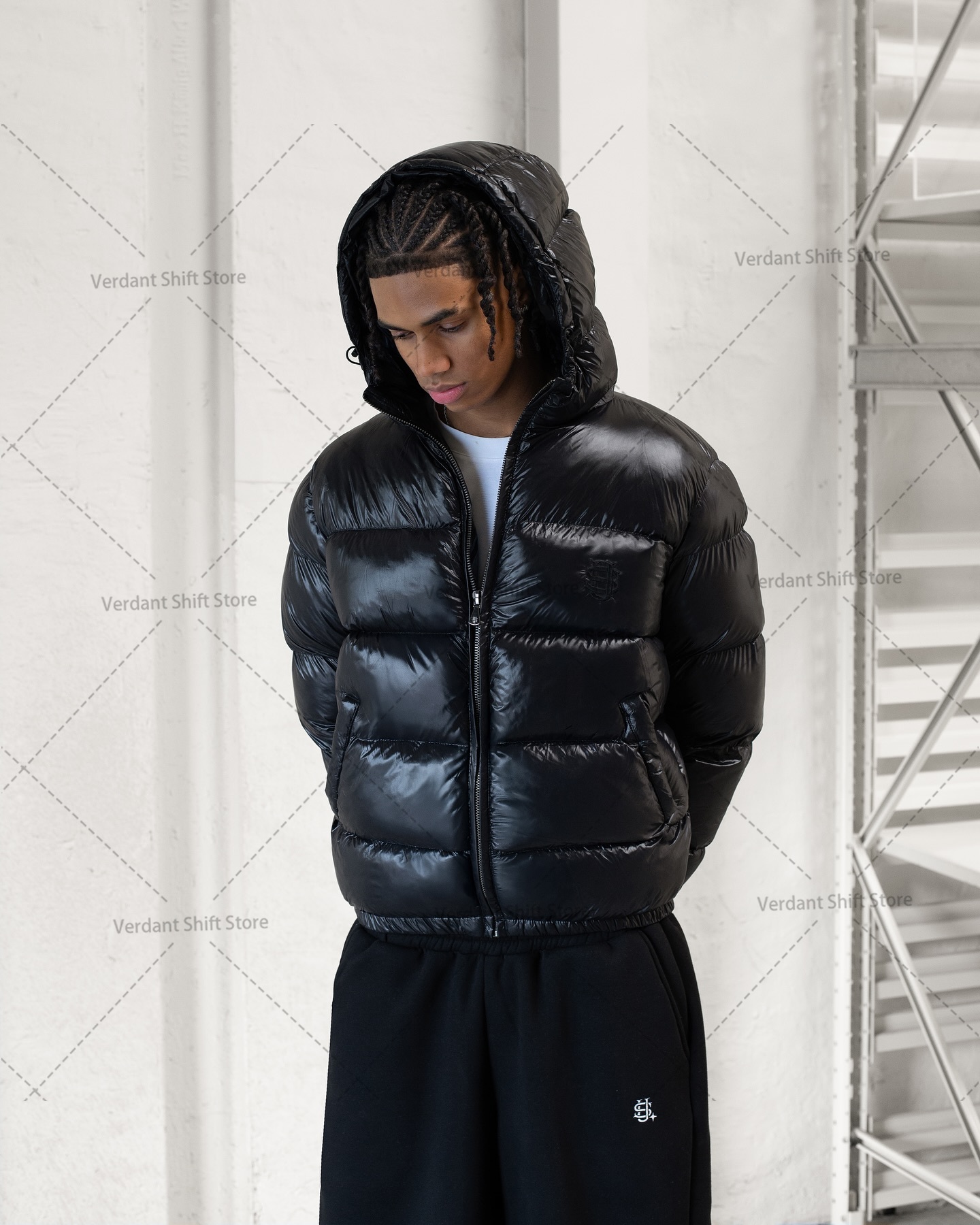 Men Hip-Hop Street Style Silve - Street Fashion Logo のレビューと価格