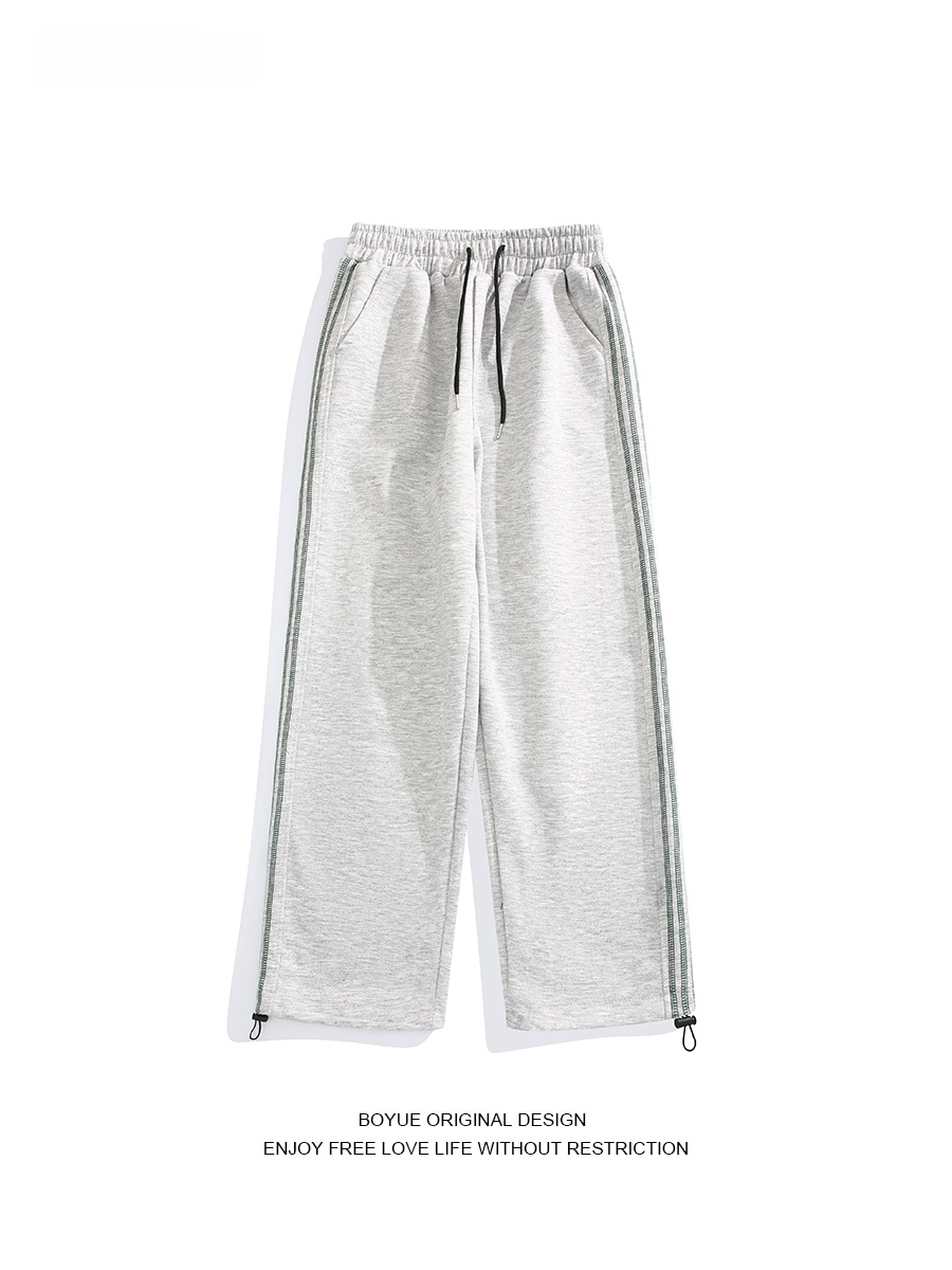 Boyue American Stripe Drawstri - Street Fashion Vibes のレビューと価格