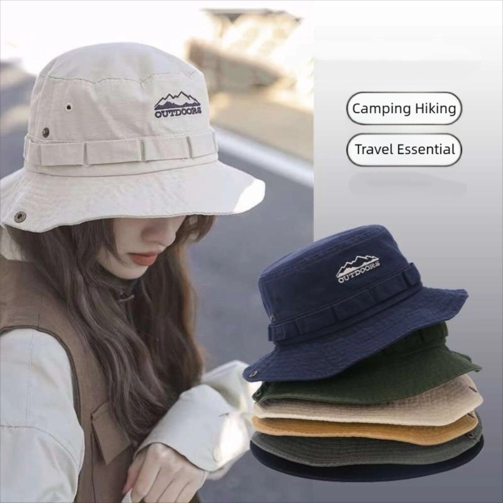 Camping Mountain Climbing Hat  - Bucket Hat Embroidered のレビューと価格