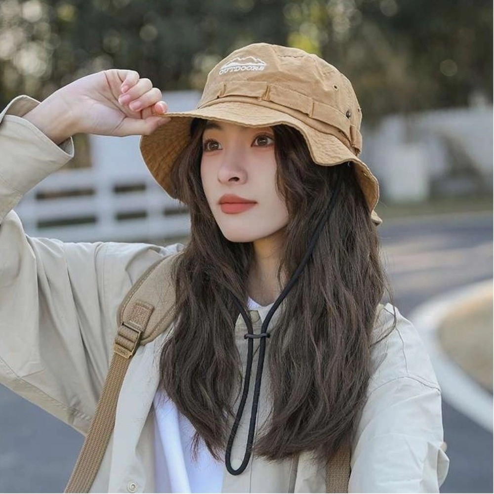 Camping Mountain Climbing Hat  - Bucket Hat Embroidered のレビューと価格