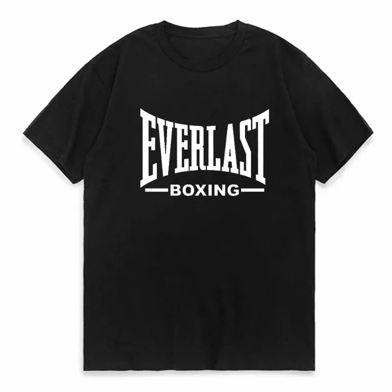 Plus Size EVERLAST BOXING Logo - Street Fashion Logo のレビューと価格